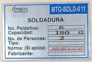 Placas identificación